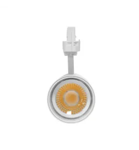 Spot LED sur Rail Orientable + Adaptateur Rail 3 Allumages Blanc 35W 3850lm 24° Ø75mm - Blanc Chaud 3000K