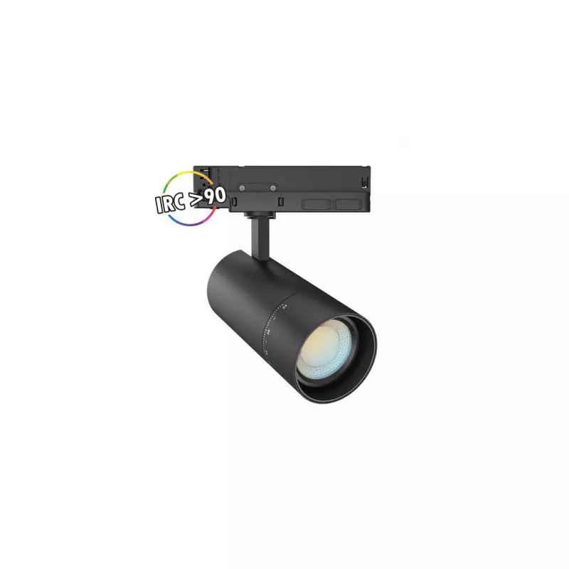 Spot LED sur Rail 25W/30W/35W 2280-3210lm - Blanc chaud à Blanc du jour  2700K/4000K/6000K CCT