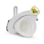 Spot LED Escargot Orientable 38W 3725/4115/3720lm 90° Ø195mmx135mm - Blanc chaud à Blanc du jour CCT 3000K/4000K/5700K