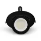 Spot LED Escargot Orientable 38W 3020/3550/3220lm 90° Ø195mmx145mm- Blanc chaud à Blanc jour CCT 3000K/4000K/5700K