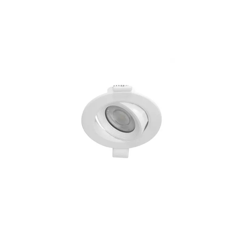 Spot LED Dimmable Orientable 10W 800lm 38° Ø112mmx23,5mm - Blanc chaud 3000K