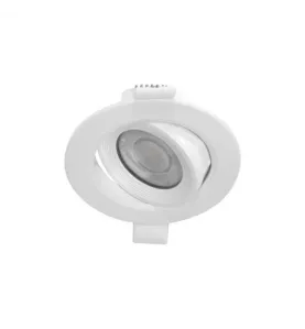 Spot LED Dimmable Orientable 10W 800lm 38° Ø112mmx23,5mm - Blanc chaud 3000K