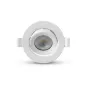 Spot LED Dimmable Orientable 10W 800lm 38° Ø112mmx23,5mm - Blanc chaud 3000K