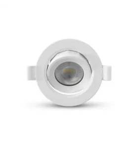 Spot LED Dimmable Orientable 10W 800lm 38° Ø112mmx23,5mm - Blanc chaud 3000K