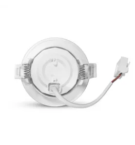 Spot LED Dimmable Orientable 10W 800lm 38° Ø112mmx23,5mm - Blanc chaud 3000K