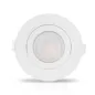 Spot LED SMD Orientable 10W 800lm 38° Ø120mmx50mm - Blanc Chaud 3000K