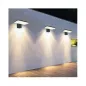 Applique Murale LED 12W 750lm 120°  IP65 - Blanc Chaud 3000K