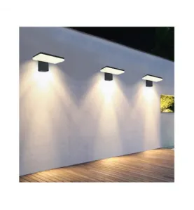 Applique Murale LED 12W 750lm 120°  IP65 - Blanc Chaud 3000K