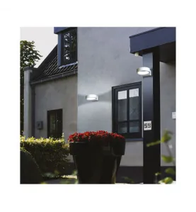 Applique Murale LED 16W 990lm 160° 230V IP65 - Blanc Chaud 3000K