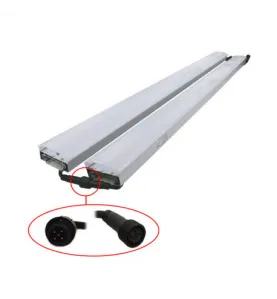 Linéaire LED Traversant AC220/240V 100W 14000lm 120° IP20 IK09 2955mm - Blanc Naturel 5000K