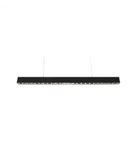 Linéaire LED AC220/240V 30W 3300lm 65° IP20 IK08 1200mm Noir - Blanc Naturel 4000K