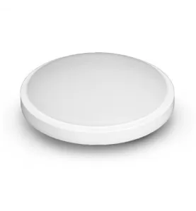 Plafonnier LED à Détecteur 18W 1800lm 120° IP54 Ø280mmx80mm - Blanc Naturel 4000K