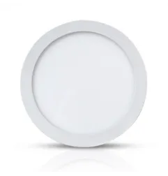 Plafonnier LED AC200/240V 18W 1400lm 120° IP40 Ø222mm - Blanc Naturel 4000K