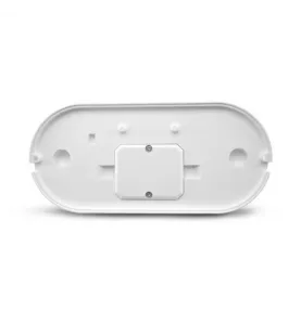 Plafonnier LED AC220/240V 12W 1200lm 120° Etanche IP65 IK10 230x105mm - Blanc du Jour 6000K