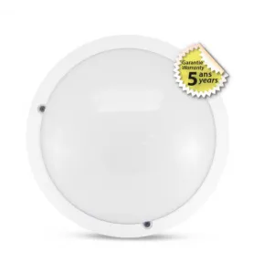 Plafonnier LED à Détecteur 18W 1980lm 120° IP65 Ø300 - Blanc Naturel 4500K