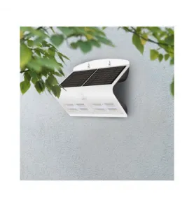 Applique Murale LED Solaire avec Détecteur 6.8W 880lm 120° IP65 270mm -  Blanc Naturel 4000K