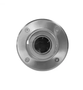 Spot LED Encastrable Sol Orientable 15° Max 35W GU10/GU5.3 Inox 316L Étanche IP67 IK09 Ø150mm - perçage Ø142mm