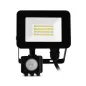 Projecteur LED  Détecteur Réglable AC200/240V 20W 1600lm 110° Étanche IP65 IK06 143mmx117mm - Blanc Naturel 4000K