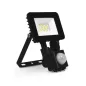 Projecteur LED Détecteur Réglable AC200/240V 10W 800lm 110° Étanche IP65 IK06 128mmx91,5mm - Blanc du Jour 6000K