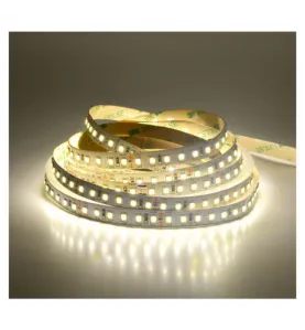 Bandeau LED Dimmable DC12V 12W/m 120LEDs/m 750lm/m 120° IP20 5m - Blanc Naturel 4000K