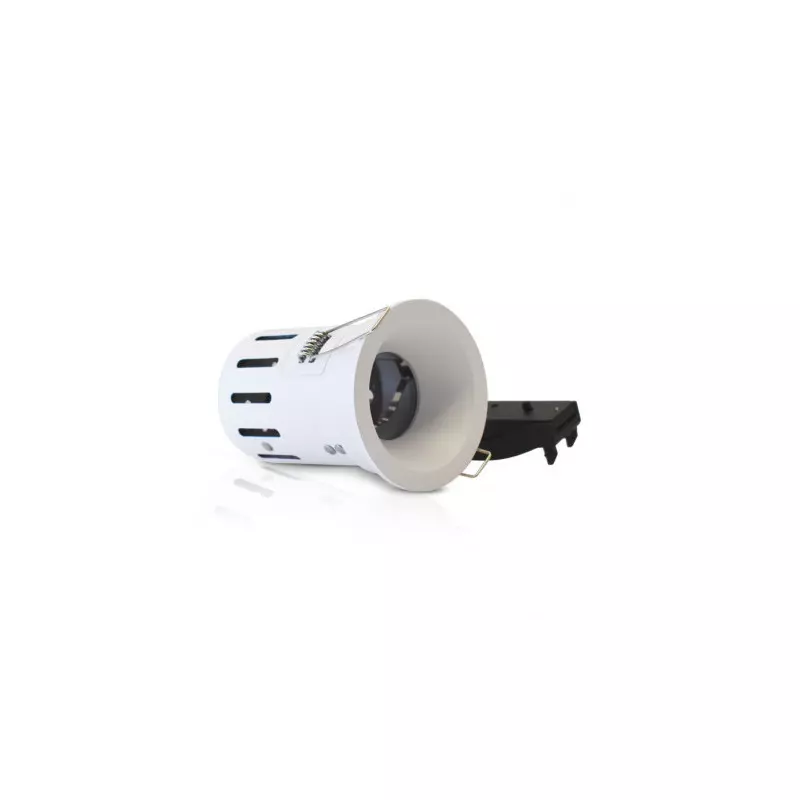 Support de Spot LED Encastrable + Douille GU10 Etanche IP65 Ø86mm - perçage Ø73 mm