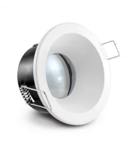 Support de Spot LED Blanc Etanche IP65 Ø85mm - perçage Ø75mm