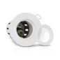 Support de Spot LED Encastrable + Douille GU10 Etanche IP65 Ø90mm - perçage Ø73mm