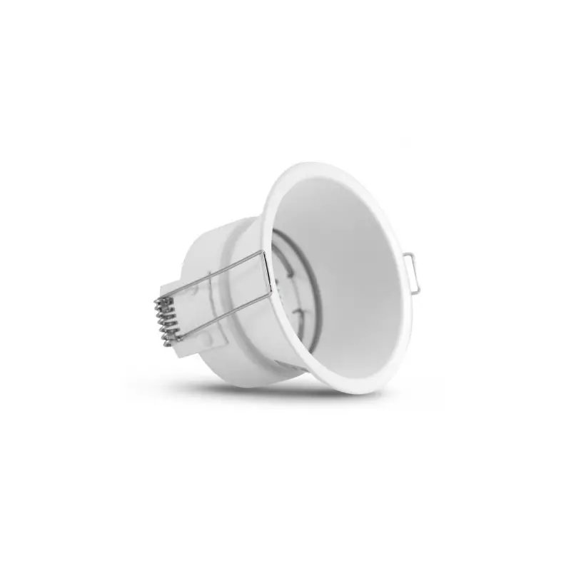 Support de Spot LED Rotatif Orientable 30° Blanc IP20 Ø82mm - perçage Ø72mm