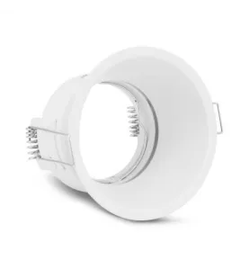 Support de Spot LED Rotatif Orientable 30° Blanc IP20 Ø82mm - perçage Ø72mm