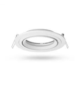 Support Plafond Encastrable Rond ES111 Orientable 30° IP20 Ø170mm - perçage Ø160mm