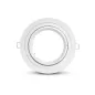 Support Plafond Encastrable Rond ES111 Orientable 30° IP20 Ø170mm - perçage Ø160mm