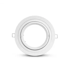 Support Plafond Encastrable Rond ES111 Orientable 30° IP20 Ø170mm - perçage Ø160mm