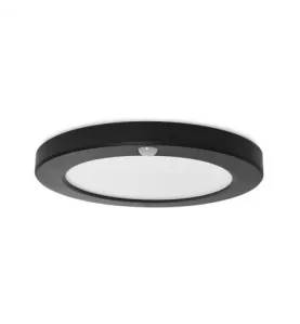 Collerette Noire pour Plafonnier LED 100010 Ø230mm