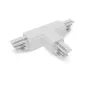 Connecteur Triphase Forme T Circuit Intérieur Gauche AC220/240V 16A Blanc