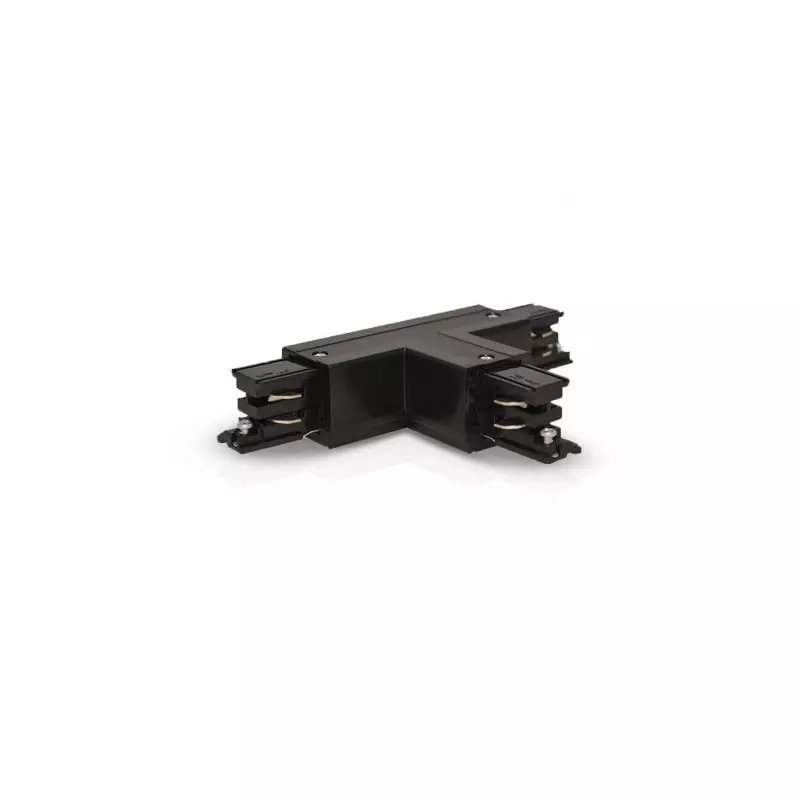 Connecteur Triphase Forme T Circuit Intérieur Droit AC220/240V 16A Noir