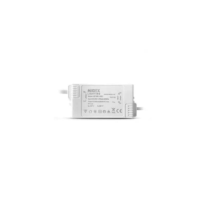 Alimentation pour LED AC220/240V 18W 160mA IP20 95x44mm