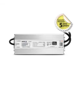 Alimentation LED 250W 12V DC IP67