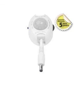 Détecteur de Mouvement IR pour Bandeaux LED DC12/24V IP20 IK06 120°