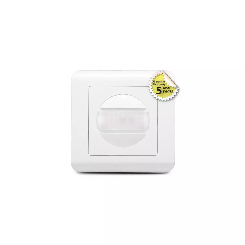 Interrupteur Mural LED à Détecteur Reglable AC220/240V 150W Max 160° IP20 IK06