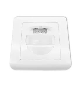 Interrupteur Mural LED à Détecteur Reglable AC220/240V 150W Max 160° IP20 IK06