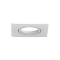 Collerette Basse Luminance Inclinable 20° IP20 82mmx82mm Blanc