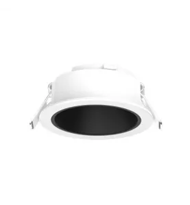 Collerette Basse Luminance IP20 82mmx82mm Blanc/Noir