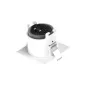 Collerette Basse Luminance IP20 82mmx82mm Blanc/Noir - perçage