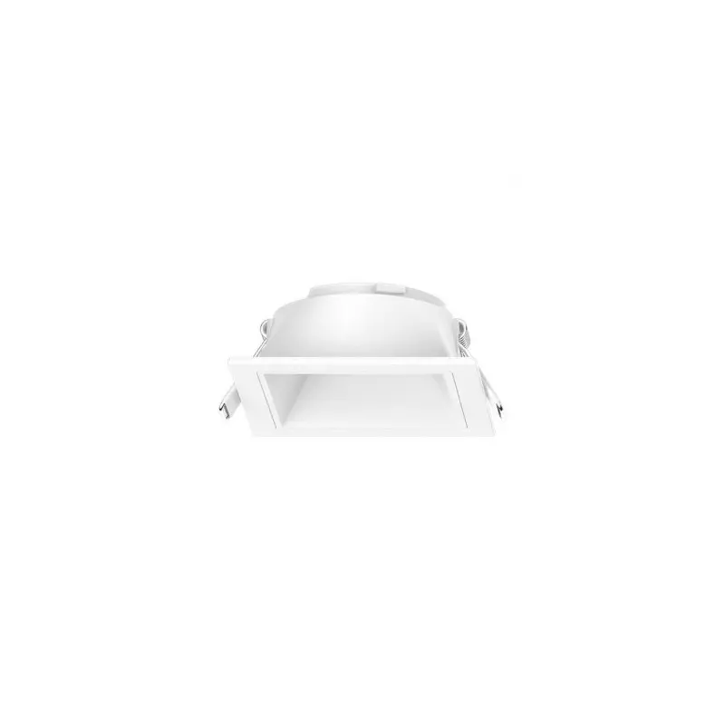 Collerette Basse Luminance IP20 82mmx82mm Blanc - perçage 68mmx68mm