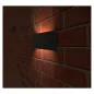 Applique Murale Rectangulaire LED 13W 4000K Gris Anthracite IP54