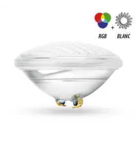 Projecteur LED Piscine PAR56 Dimmable AC12V 18W 1980lm 160° Etanche IP68 IK10 Ø177mm - RGB + Blanc (2700K-6500K)