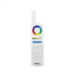 Télécommande Dimmable Blanche RF 8 Zones RGB+W