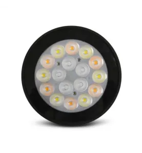 Projecteur LED 9W 900lm 15° Étanche IP66 135mmx133mm - RGB + Blanc CCT 2700K A 6500K