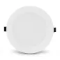 Spot LED Encastrable Blanc Rond 28W 3360lm 160° Ø221mmx64mm - Blanc Naturel 4000K