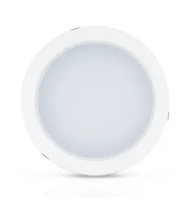 Spot LED Encastrable AC220/240V 28W 2400lm 120° Etanche IP40 IK08 Ø231mm - Blanc Chaud 3000K perçage Ø191mm